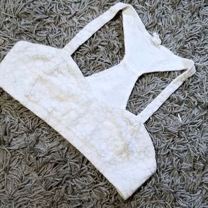 Floral lace bralette top